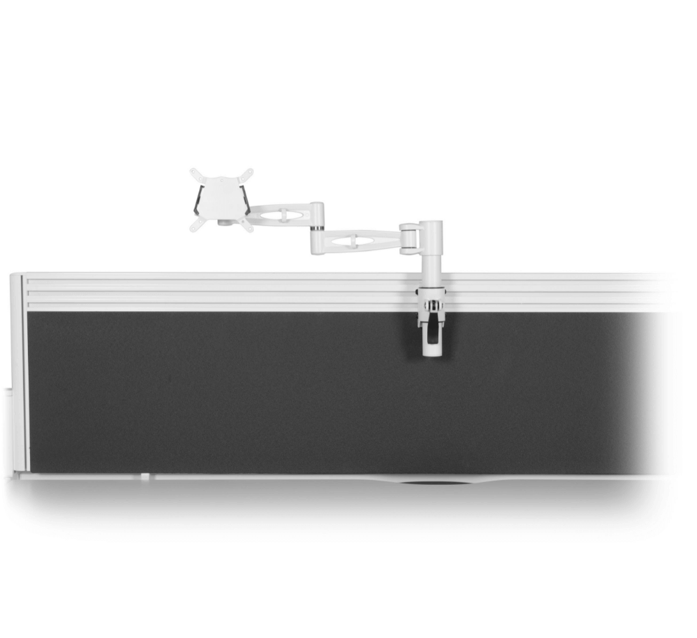 Single Toolbar Monitor Arm