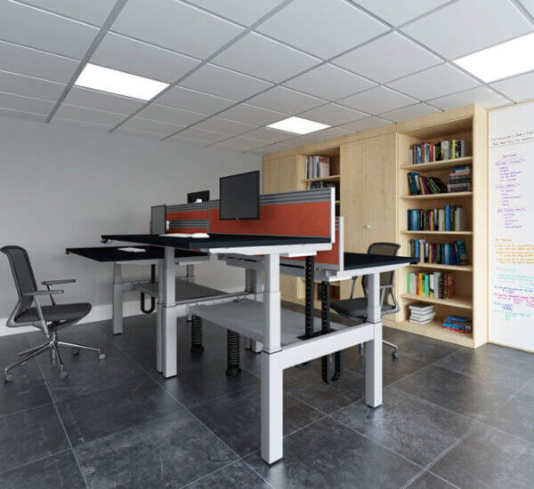 Gravity Double Height Adjustable Desk