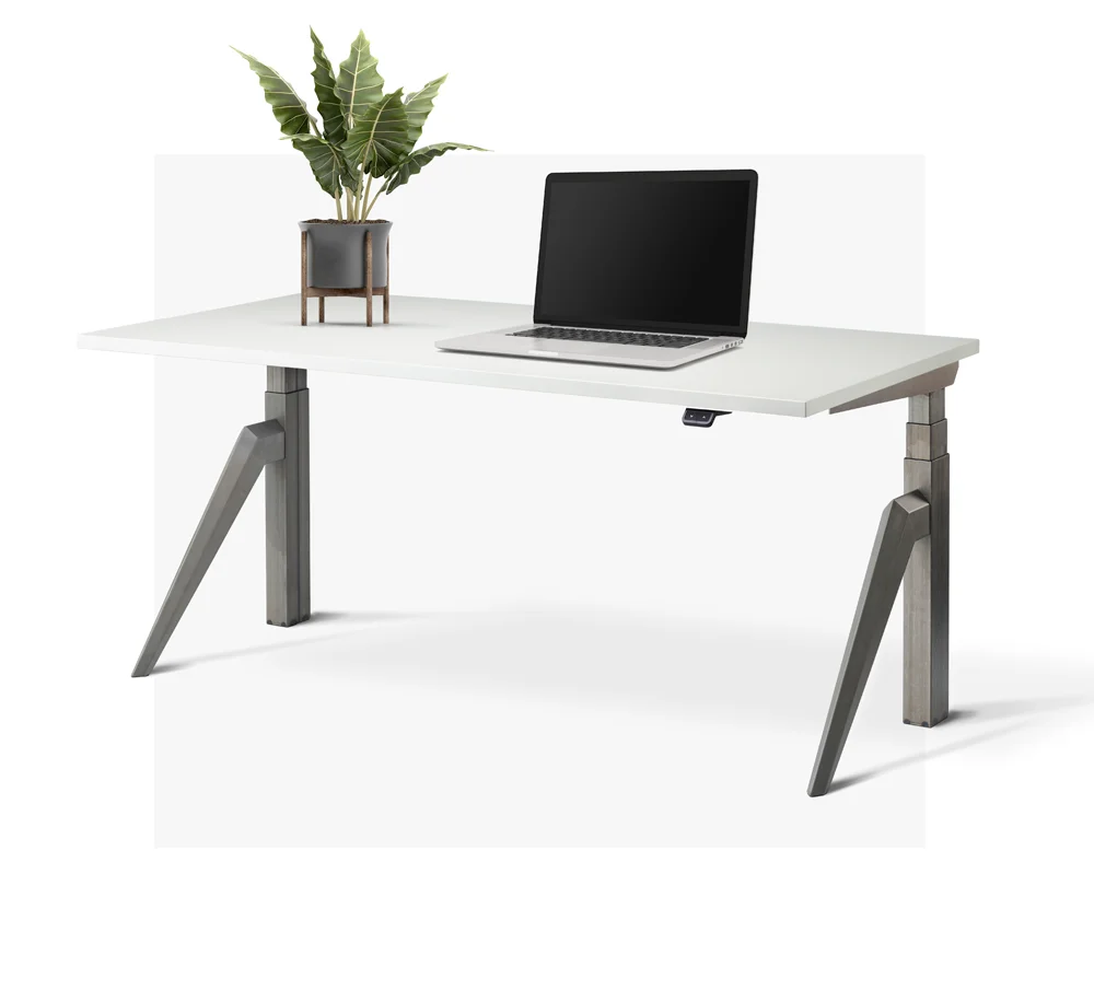 HD6-Raw-Steel-leg-frame-White