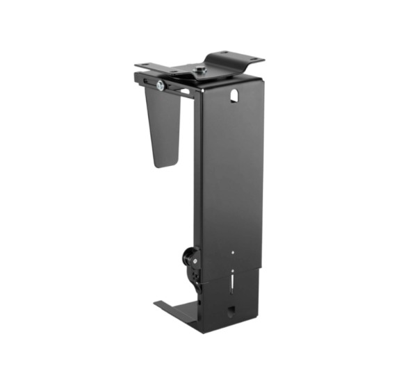 Under-desk-CPU-holder_Black