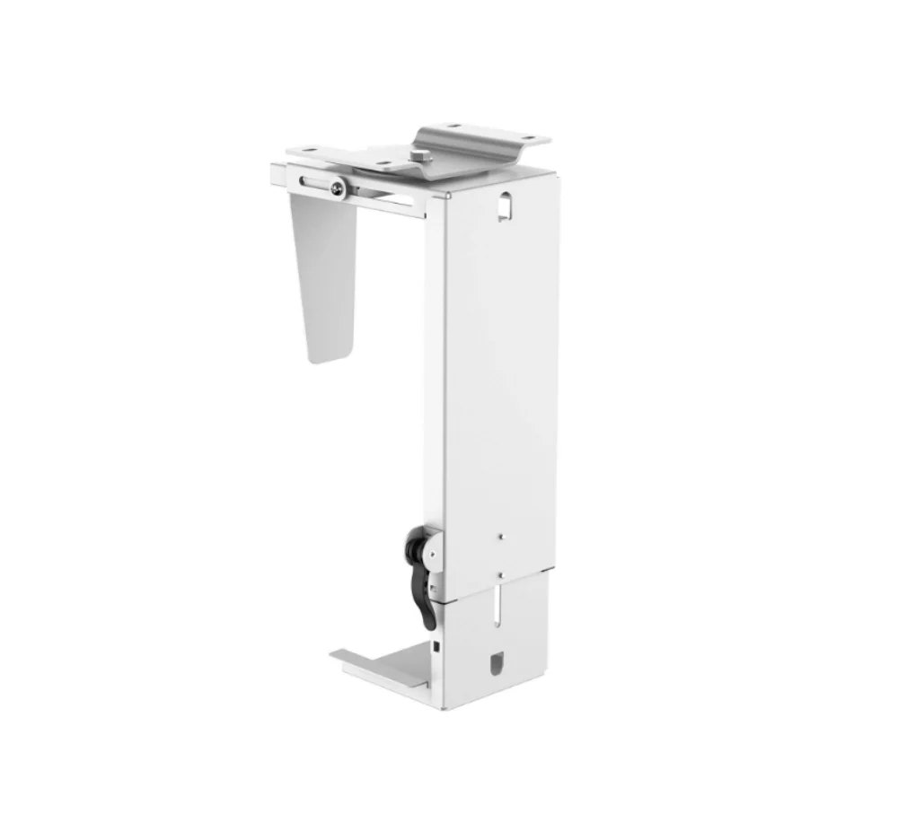 Under-desk-CPU-holder_White