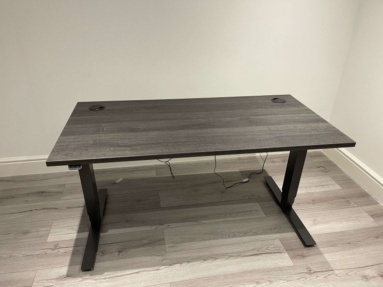 HD2 anthracite frame sherman oak top